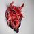 Ceramic Red Ceramic Apotropaic Mask, Gennaro Condurso, Italy, 2010s For Sale - Image 7 of 10