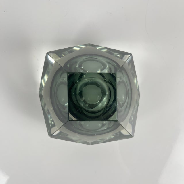 Glass Sommerso Ashtray in Murano Glass, Italy, 1970 For Sale - Image 7 of 12
