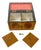 Antique Gillows Tea Caddy, Ebony & Satinwood, Circa 1795 For Sale