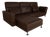 Moule Leather Corner Sofa in Brown from Brühl For Sale