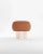 Not Yet Made - Made To Order Hygge Stool in Boucle Burnt Orange Fabric and Travertino by Saccal Design House for Collector For Sale - Image 5 of 5