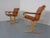Siesta Cognac Leather Armchairs by Ingmar Relling for Westnofa, Norway, 1960s, Set of 2 For Sale - Image 3 of 13