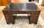 Vintage Mahogany Pedestal Desk, 1890s, in Very Good conditions. Designed 1890 to 1919