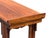 Oriental Point Edge Altar Natural Wood Grain Everted Flanges Console Table For Sale - Image 12 of 13