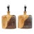 Vintage Sculptural Drip Glaze Ceramic Table Lamps, Pair For Sale