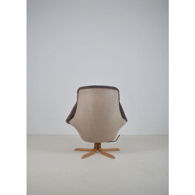 1970s Danish Lounge Chair Designed attributed to H.W. Klein for Bramin, 1970s For Sale - Image 5 of 9