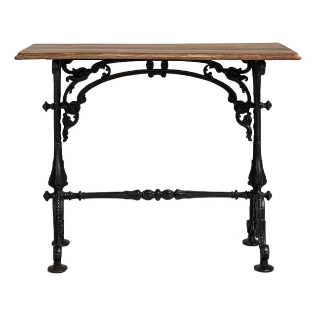 Victorian Cast Iron Bistro Table, Antique, United Kingdom, Circa 1900 For Sale