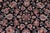 Shabby Chic 1990's Floral Pak-Persian Black/Ivory Wool Rug - 9'1'' X 12'1'' For Sale - Image 4 of 9