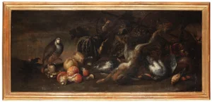 Naturamortista italiano del XVII secolo, Natura morta, XVII secolo, olio su tela