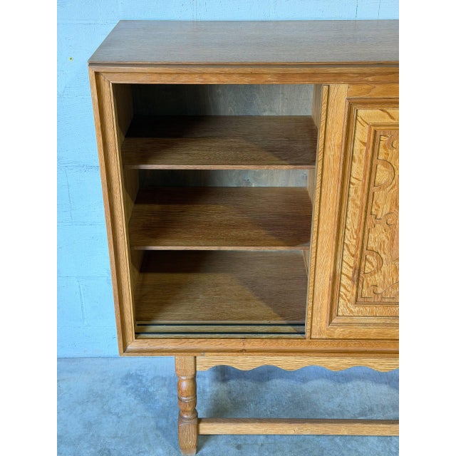 Axel O. Rock Otterup Møbelfabrik Sideboard Credenza Oak Danish Mid-Century Modern 1962 For Sale - Image 13 of 15