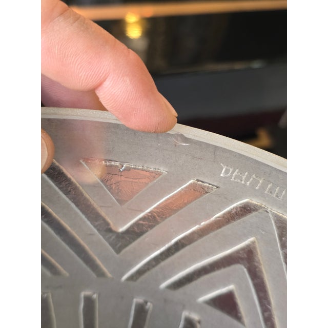 French Art Deco Mushroom Lamp in Frosted Glass from Daum, 1930 For Sale - Image 6 of 14