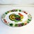 Metal 1980s Vintage Americana Boho Chic Thanksgiving Colorful Enamel Tole Turkey Platter. For Sale - Image 7 of 10