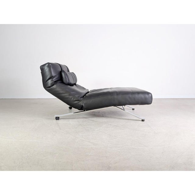Vintage Chair in Leather by Jens Juul for Niels Eilersen, 1980 For Sale - Image 6 of 16