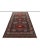 Rug & Kilim Vintage Gabbeh Persian Rug in Blue and Red With Geometric Medallions - Rug & Kilim For Sale - Image 4 of 7