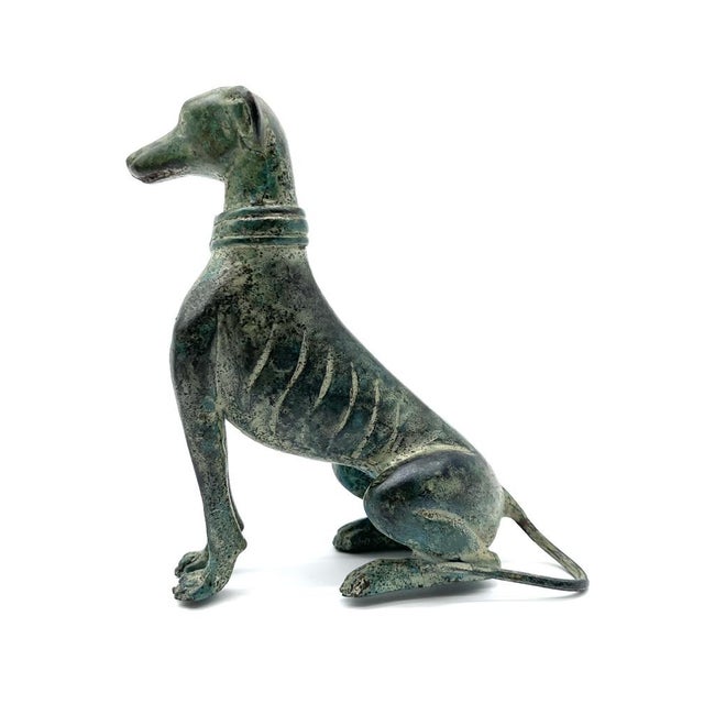 Art Deco Bronze Greyhound Sculptures by Jules Edmond Masson, France, 1930 For Sale - Image 9 of 18