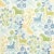 SAMPLE - Schumacher Lupita Wallpaper In Blues And Greens For Sale