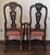 Queen Anne 1940s Burl Walnut Queen Anne Style Pair of Armchairs For Sale - Image 3 of 18