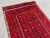 Islamic Vintage Afghan Baluchi Hand-Knotted Rug Tribal Pattern in Red and Black Rug For Sale - Image 3 of 11