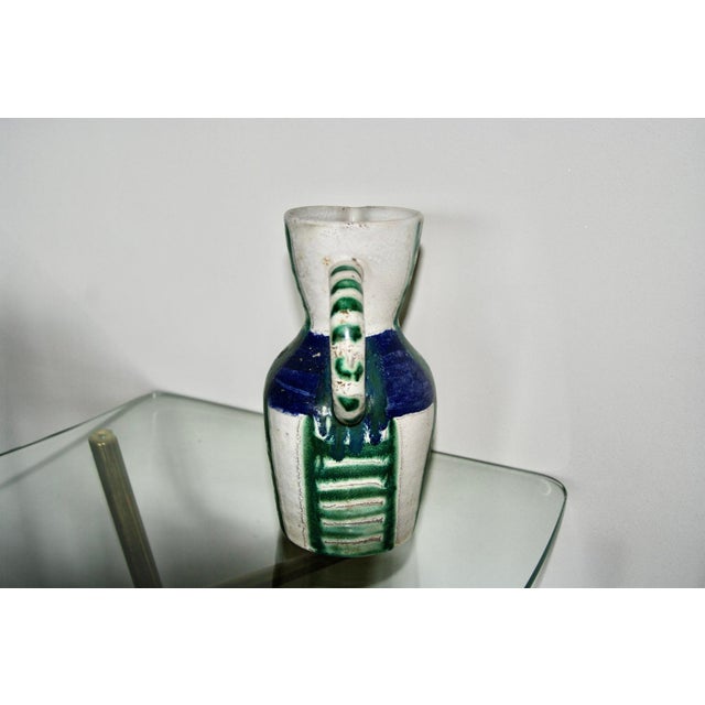 Ceramic Pitcher from Naumowitch & Gourou Le Grand Chene, 1950 For Sale - Image 3 of 11