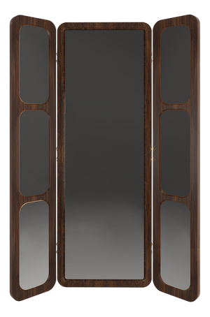 Tom Folding Mirror by Wood Tailors Club