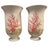 Pair of Contemporary Italian Ceramic Coral & Shell Urns For Sale - Image 4 of 9