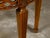 Walnut 19th Century Italian Demi-Lune Table with Banding and Fluted Legs For Sale - Image 11 of 12