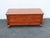 Brown Early 1900s Solid Cedar Hope Chest Blanket Trunk Bench 6658 For Sale - Image 8 of 16