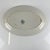 Large Oval Earthenware Platter with Laurels Pattern from Moulins des Loups, 1900s For Sale - Image 4 of 11