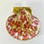 1970s Vintage Boho Chic Folk Art Coastal Découpage Clam Seashell Catchall Trinket Dish. For Sale - Image 4 of 11