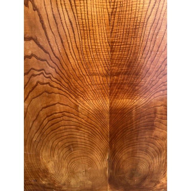 Wood Biedermeier Writing Desk Cabinet For Sale - Image 7 of 8