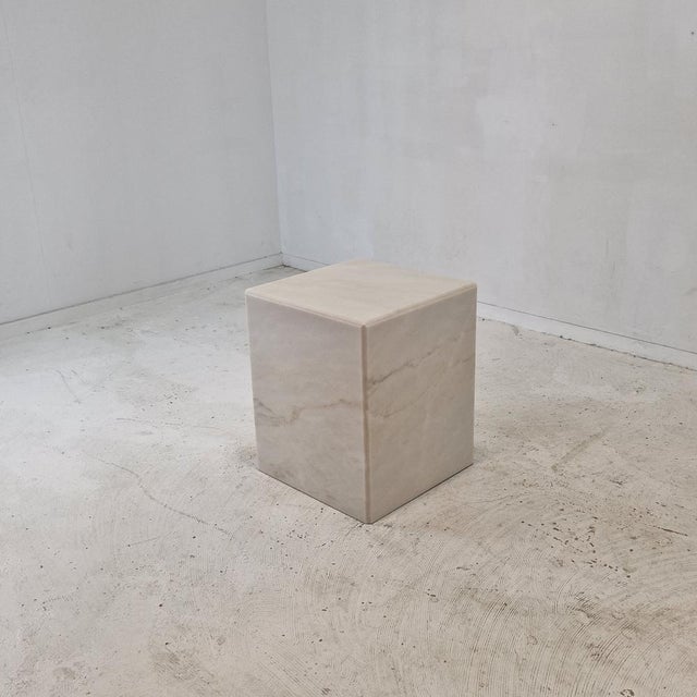 Italian Marble Pedestal, 1980s For Sale - Image 6 of 14