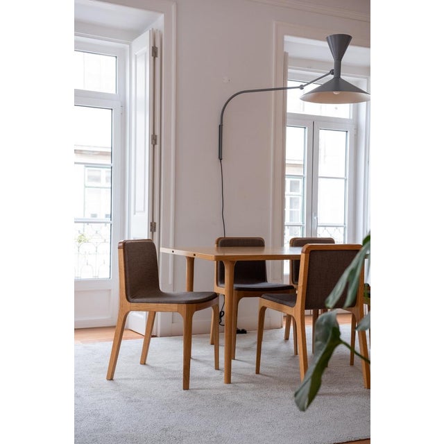 Not Yet Made - Made To Order Cast Minimalist Extensible Dining Table in Oak from Mor For Sale - Image 5 of 8