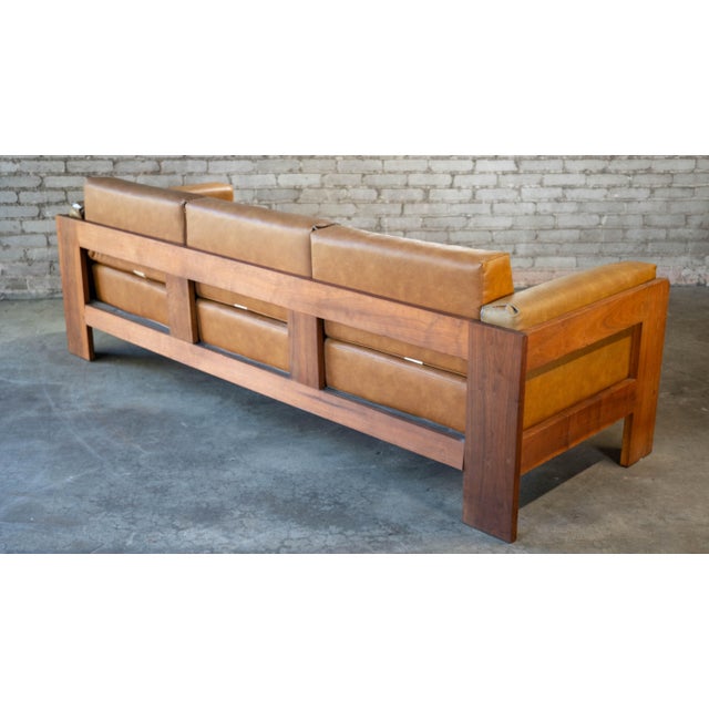 Vintage Tobia Scarpa for Knoll 'Bastiano' Style Sofa For Sale - Image 16 of 18