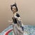Blue 1920s Royal Dux Bohemia Rococo Porcelain Lady Figurine For Sale - Image 8 of 8