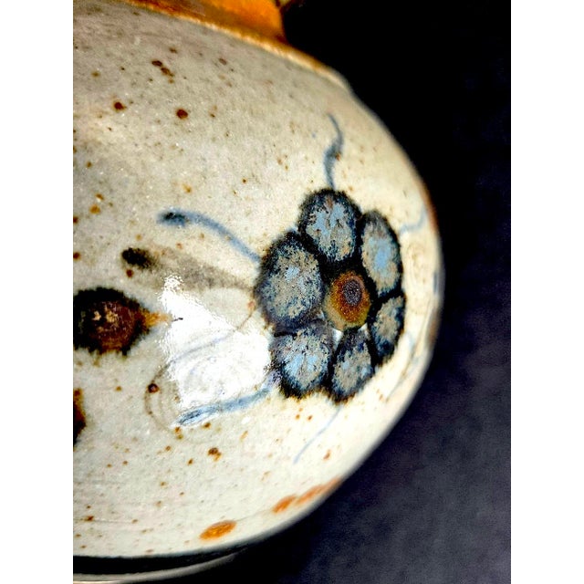 1970s Vintage Ken Edwards El Palomar Tonalá Mexico Ceramic Jug Vase For Sale - Image 9 of 15