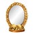 Vintage French Shell Vanity MIrror For Sale
