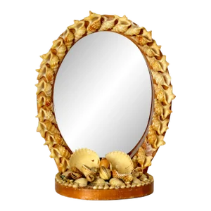 Vintage French Shell Vanity MIrror