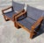 Wood Borge Jensen for Bernstorffsminde Møbelfabrik Teak Safari Chairs - A Pair For Sale - Image 7 of 11