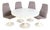 Late 20th Century Dining Set Attributed to Johansen Design Markaryd Swedish Modern For Sale