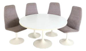 Late 20th Century Dining Set Attributed to Johansen Design Markaryd Swedish Modern
