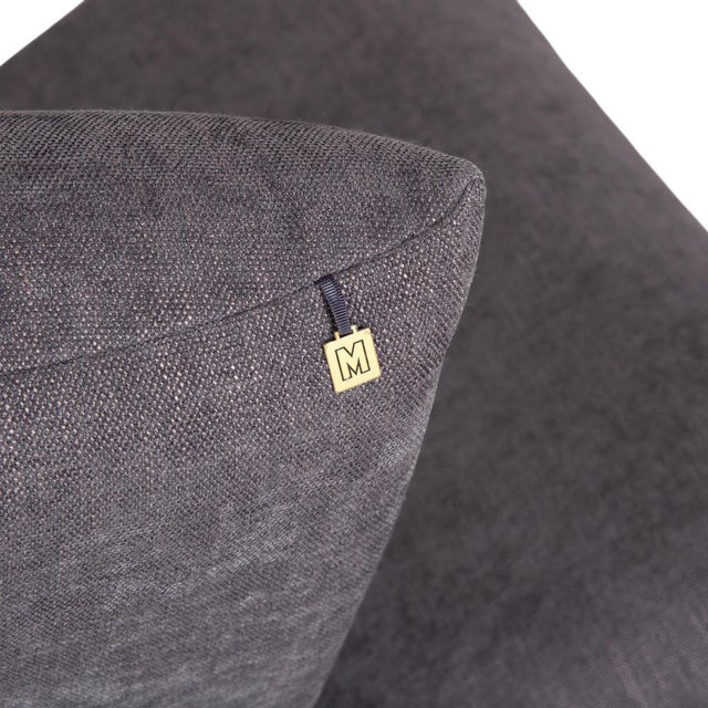 Textile Francis Fabric 2-Seater Sofa in Grey Fabric from Koinor For Sale - Image 7 of 18