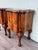 Vintage Walnut Bedside Tables with Marble Top, 1930s, Set of 2 For Sale - Image 6 of 18