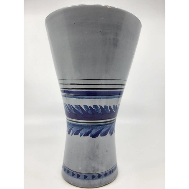 Roger Capron Vintage Cornet Vase in Ceramic by Roger Capron, 1950 For Sale - Image 4 of 10
