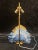 Societa Porcellane Artistiche Firence Italy Porcelain Pigeon 23"Lamp (Read) For Sale - Image 6 of 18