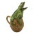 Vietri Ceramic Majolica Hand Painted Frog Pitcher For Sale
