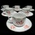 1930s Art Deco Coffee Cups and Saucers from Ćmielów Factory, Poland, 1930s, Set of 12 For Sale - Image 5 of 7