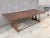 Brown Industrial Modern Dining Table Walnut, Iron, 1940's For Sale - Image 8 of 10