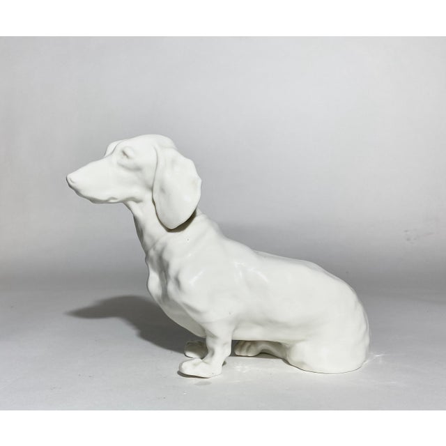 Late 20th Century Nymphenburg Porcelain Dachshund For Sale - Image 5 of 8