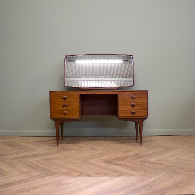 Vintage Teak Dressing Table from Butilux, 1960s For Sale - Image 4 of 8