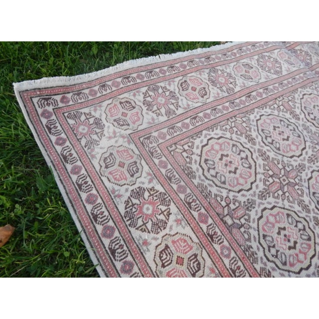 Vintage Kayseri Rug - 6'5'' X 9'11'' For Sale - Image 10 of 13